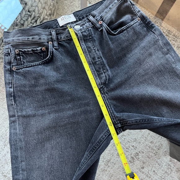 AGOLDE 90's Straight Jean in Photogram Sz 27,29 ankle Straight Leg Relaxed - Picture 13 of 16
